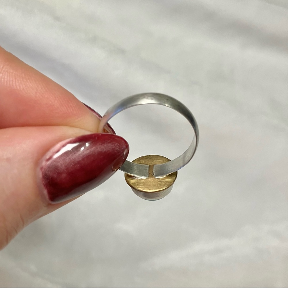 Silver Chalcedony Ring - image 4